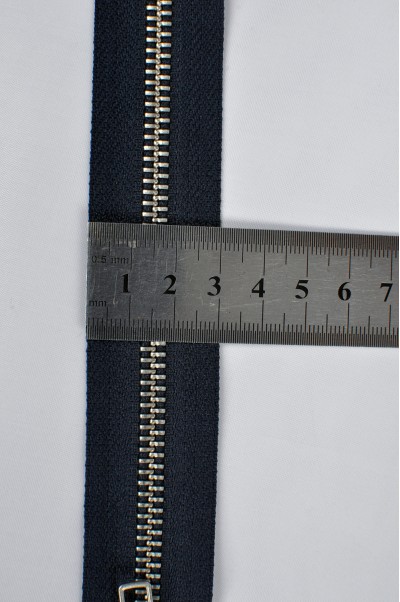 ZIP073  3號拉鏈 雙頭上下拉拉鏈  白銅牙拉鏈款式  開尾拉鏈  不設單獨拉鍊訂購 細節-1